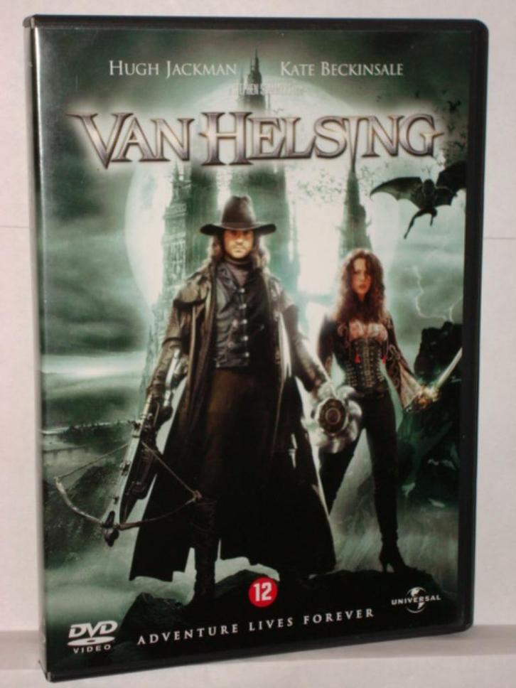 DVD - Van Helsing met Hugh Jackman en Kate Beckinsale, Cd's en Dvd's, Dvd's | Horror, Zo goed als nieuw, Monsters, Vanaf 12 jaar