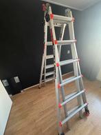 Altrex Velocity vouwladder 4x6 - 7,9m, Doe-het-zelf en Verbouw, Ladders en Trappen, Gebruikt, Ophalen of Verzenden, Ladder, Opvouwbaar of Inschuifbaar