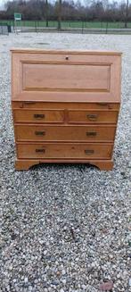 1275, eikenhouten bureau te koop, Huis en Inrichting, Woonaccessoires | Overige, Gebruikt, Ophalen