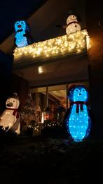 Kerstverlichting: 2 Sneeuwpoppen & 2 Pinguïns, Ophalen, Kunststof, Minder dan 50 watt, Overige typen
