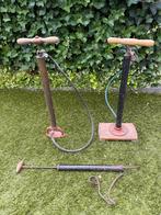Antieke fietspompen, waarvan één van koper, Ophalen of Verzenden, Zo goed als nieuw