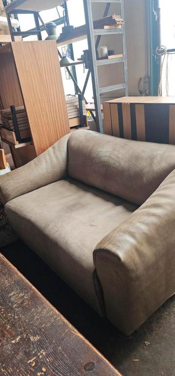 De Sede DS 47 vintage 2 zits leren bank beschikbaar voor biedingen