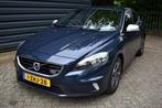 Volvo V40 2.0 D4 SUMMUM BNS!!!R-DESIGN!!190PK!!BJ 2014!!LAGE, Euro 5, Gebruikt, 4 cilinders, Blauw