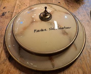Mooie grote Art Deco plafonnière of hanglamp 60 cm doorsnee  beschikbaar voor biedingen