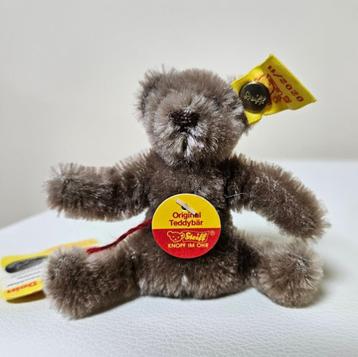 Steiff teddybeer beer beertje oud miniatuur beschikbaar voor biedingen