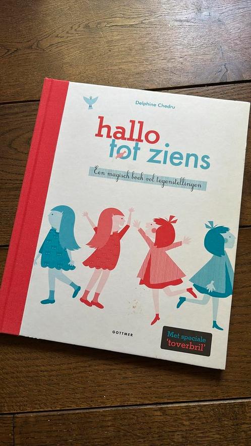 Hallo tot ziens een magisch boek d. chedru rood blauw bril, Boeken, Zwangerschap en Opvoeding, Nieuw, Ophalen of Verzenden