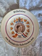 Wandbord koningin wilhelmina, Ophalen of Verzenden, Zo goed als nieuw, Nederland