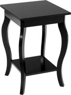 Zwart barok bijzet tafeltje, Ophalen, Minder dan 55 cm, Rond, Nieuw