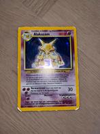 Alakazam Holo - Pokemon Base Set, Verzenden, Zo goed als nieuw, Losse kaart