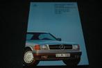 Mercedes-Benz 420 SEC, 500 SEC en 560 SEC uit 1988, Verzenden, Mercedes, Zo goed als nieuw, Mercedes-Benz