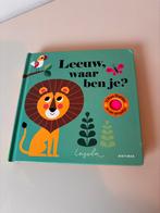 Leeuw, waar ben je - flapjesboek, Ophalen of Verzenden, Zo goed als nieuw, Uitklap-, Voel- of Ontdekboek, 0 tot 6 maanden