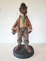 Zeldzame vintage fibreglass aap in pak, Antiek en Kunst, Ophalen of Verzenden