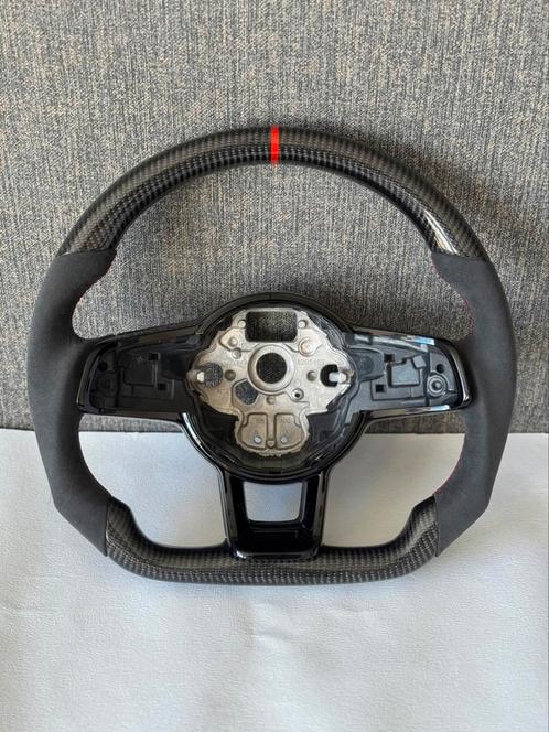 Rood alcantara carbon gti stuur, Auto diversen, Tuning en Styling, Ophalen of Verzenden
