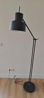 Retro vloerlamp zwart draai- en kantelbaar - Chappie, Gebruikt, Ophalen of Verzenden, Metaal, 150 tot 200 cm