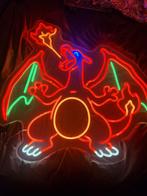 Charizard Neon Led Lamp unieke lamp! 75x75 cm, Ophalen of Verzenden, Nieuw