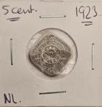 Nederland 5 cent 1923, Postzegels en Munten, Munten | Nederland, Ophalen, Koningin Wilhelmina