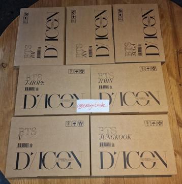 BTS OT7 D'ICON 3D Special Lenticular Photobooks beschikbaar voor biedingen