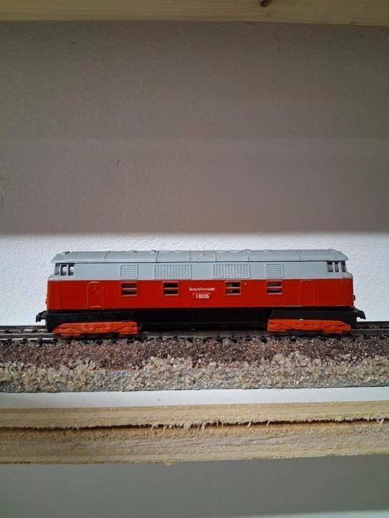 Grote dieselloc N spoor, Hobby en Vrije tijd, Modeltreinen | N-Spoor, Gebruikt, Locomotief, Gelijkstroom, Piko, Analoog, Ophalen of Verzenden