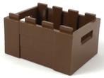 Lego Brown Container, Crate 3 x 4 x 1 2/3, Ophalen of Verzenden, Gebruikt, Losse stenen, Lego