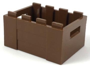 Lego Brown Container, Crate 3 x 4 x 1 2/3  beschikbaar voor biedingen