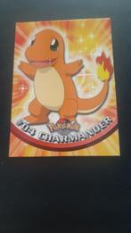 Pokemon Topps Charmander blue logo, Verzenden, Zo goed als nieuw, Losse kaart