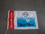 Esso goede vaart vlag oliehandel de rijn, Ophalen of Verzenden, Zo goed als nieuw, Reclamebord