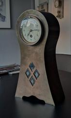 Art Deco Tafelklok - Metalen Design, Ophalen of Verzenden