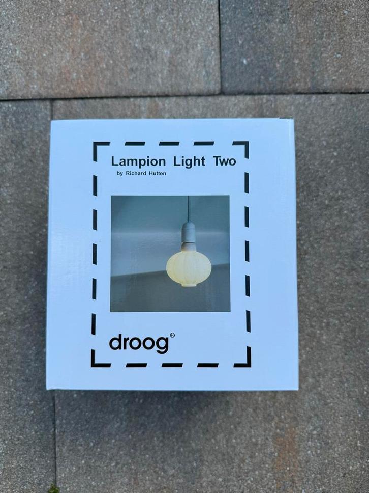 Droog Lampion Light Two Hanglamp - Nieuw in doos, Huis en Inrichting, Lampen | Hanglampen, Nieuw, Minder dan 50 cm, Kunststof
