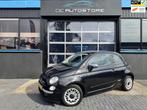 Fiat 500 TwinAir Easy 124000km Airco Lm Velgen Dealer onderh, Voorwielaandrijving, Euro 5, Gebruikt, Zwart