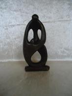Sculptuur van serpetine steen ** Two lovers ** - M. Chamba -, Ophalen of Verzenden