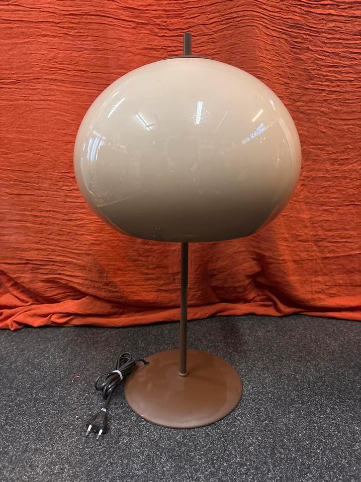 Vintage Dijkstra Tafellamp - Space Age Design, Huis en Inrichting, Lampen | Vloerlampen, Gebruikt, Minder dan 100 cm, Metaal, Ophalen of Verzenden