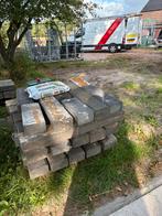 60 stuks betonbielzen 120 20 12, Tuin en Terras, Gebruikt, 100 tot 200 cm, Biels, Ophalen of Verzenden