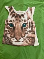 Topje Tijger, H&M, maat 110/116, Gebruikt, Meisje, H&M, Ophalen of Verzenden