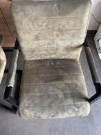 Donkergroene eetstoelen 6stuks, Huis en Inrichting, Stoelen, Ophalen, Gebruikt, Overige kleuren, Stof