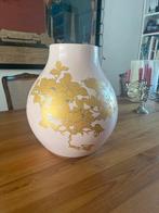 🌸Hella Jongerius vaas-Ikea-Jonsberg - Nieuwstaat-roze/goud, Overige kleuren, Ophalen of Verzenden, Minder dan 50 cm, Glas