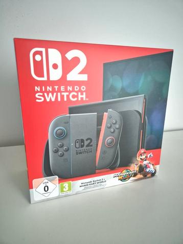 Nintendo Switch 2 + Mario Kart World (Garantie) beschikbaar voor biedingen