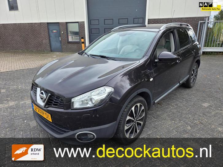 Nissan Qashqai +2 2.0 Tekna 4WD AUTOMAAT, Auto's, Nissan, Bedrijf, Te koop, Qashqai+2, 4x4, ABS, Achteruitrijcamera, Airbags, Airconditioning