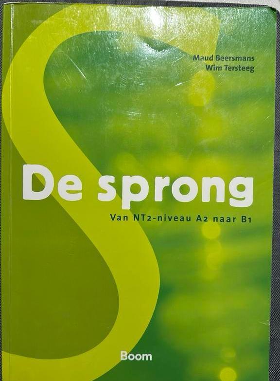 De Sprong – NT2 A2 naar B1 – goede staat €25, Boeken, Informatica en Computer, Zo goed als nieuw, Ophalen of Verzenden