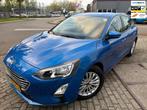 Ford Focus 1.0 EcoBoost Titanium Business AUTOMAAT 125PK LAG, Gebruikt, Met garantie (alle), Blauw, Origineel Nederlands