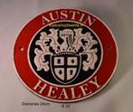 Austin healey gietijzeren wandbord mancave, Ophalen of Verzenden, Nieuw, Auto's