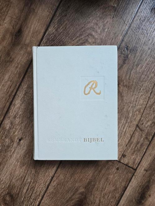 Rembrandt Bijbel met beschermhoes, Antiek en Kunst, Antiek | Boeken en Bijbels, Ophalen of Verzenden