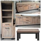 Massief houten set Pronto Wonen, Gebruikt, Met deur(en), 150 tot 200 cm, Minder dan 100 cm