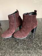 Via Vai donker aubergine Suede Laarsjes mt 39, Ophalen, Zo goed als nieuw, Bruin