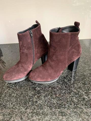 Via Vai donker aubergine Suede Laarsjes mt 39 beschikbaar voor biedingen