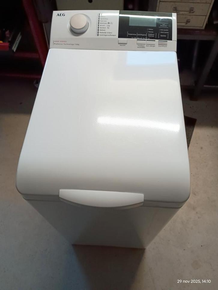 AEG Bovenlader Wasmachine - Bijna Nieuw!, Witgoed en Apparatuur, Wasmachines, Zo goed als nieuw, Bovenlader, 4 tot 6 kg, 85 tot 90 cm