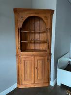Grenen hoekast, Huis en Inrichting, Kasten | Buffetkasten, Ophalen, 50 tot 100 cm, Zo goed als nieuw, 150 tot 200 cm
