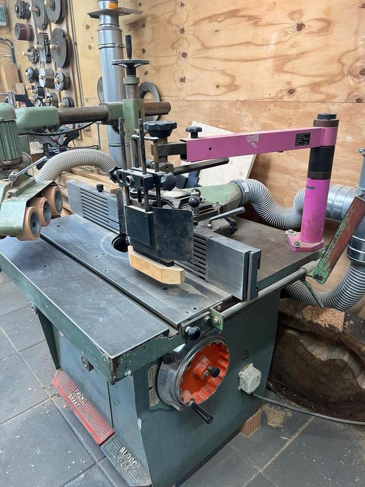 Verboom T120C Machinefrees – Met aanvoerapparaat, Doe-het-zelf en Verbouw, Draaibanken, Gebruikt, Metaaldraaibank, Ophalen of Verzenden