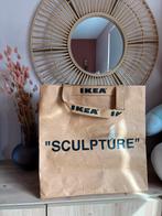 Off White IKEA tas met tag (groot), Ophalen of Verzenden, Zo goed als nieuw, Rechthoekig, Minder dan 100 cm