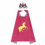 *SALE*Unicorn cape + masker 3/9 jaar-Carnavalskleding, Nieuw, 110 t/m 116, Jongen of Meisje, Ophalen of Verzenden