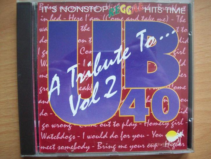 A Tribute To UB40, Volume 2, Cd's en Dvd's, Cd's | Reggae en Ska, Gebruikt, Ophalen of Verzenden